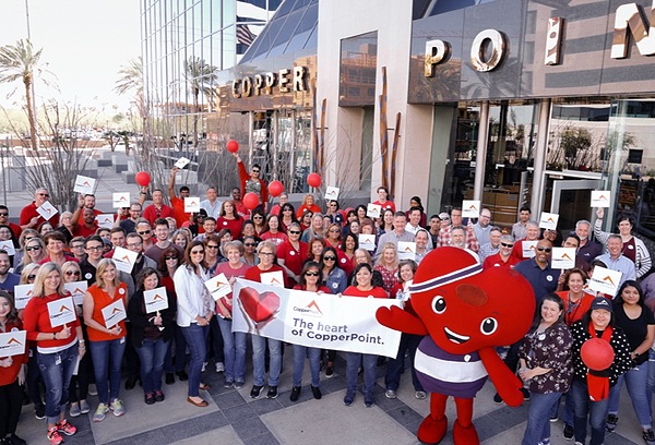 copperpoint employees with heart association